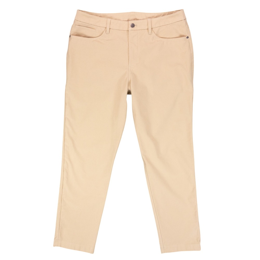 Lululemon Utilitech ABC Pants Men 34x30 Brown Classic Fit 5-Pocket LM5AQIS